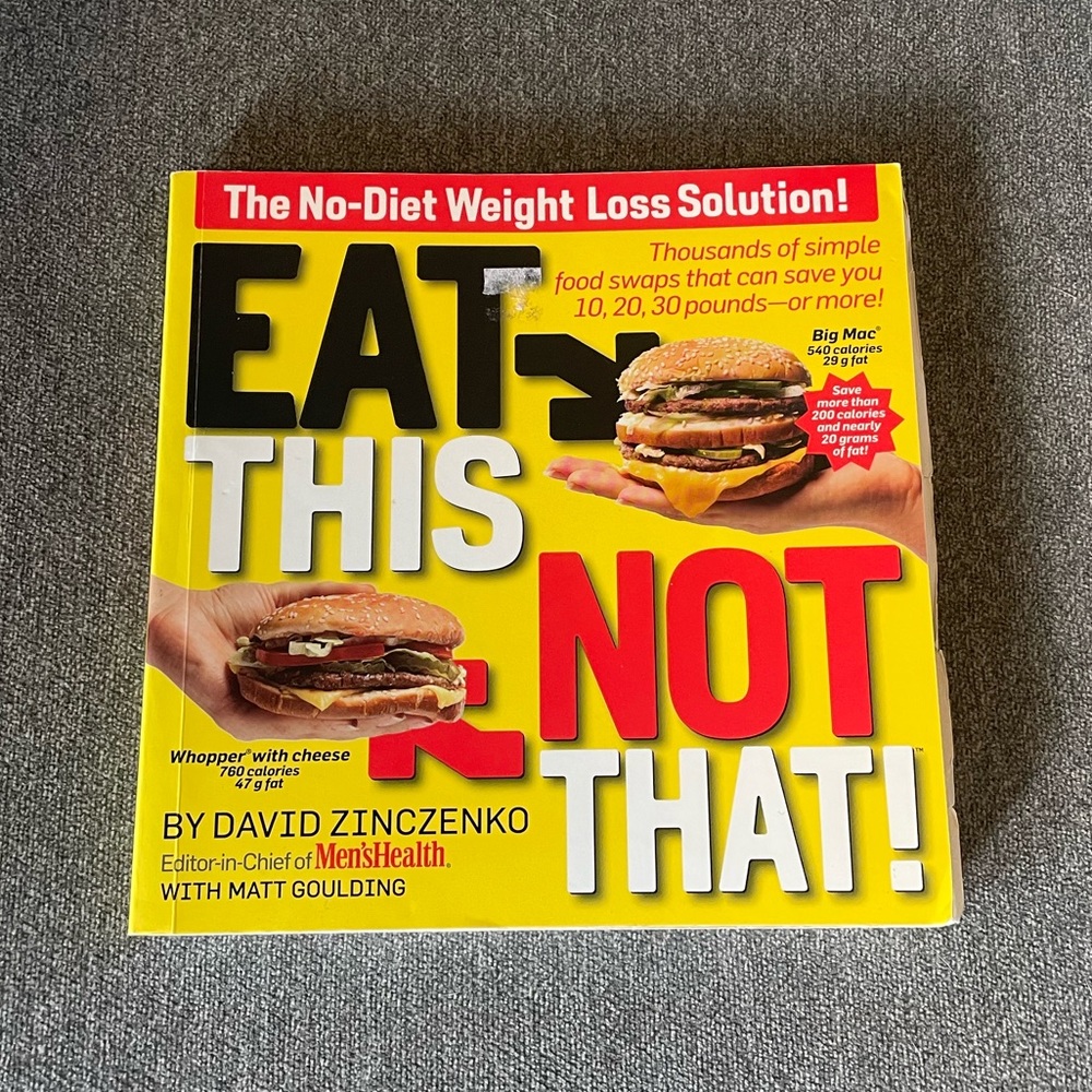 “Eat This Not That!” Book